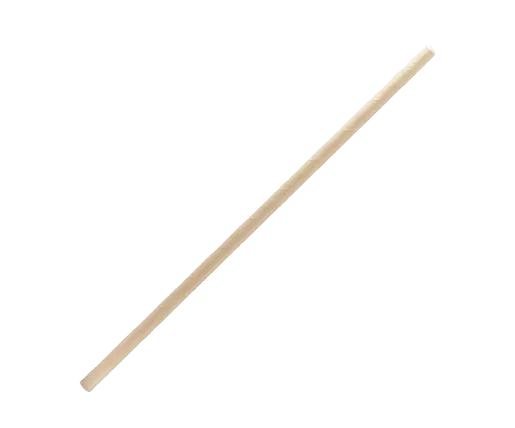paper straw regular in brown kraft