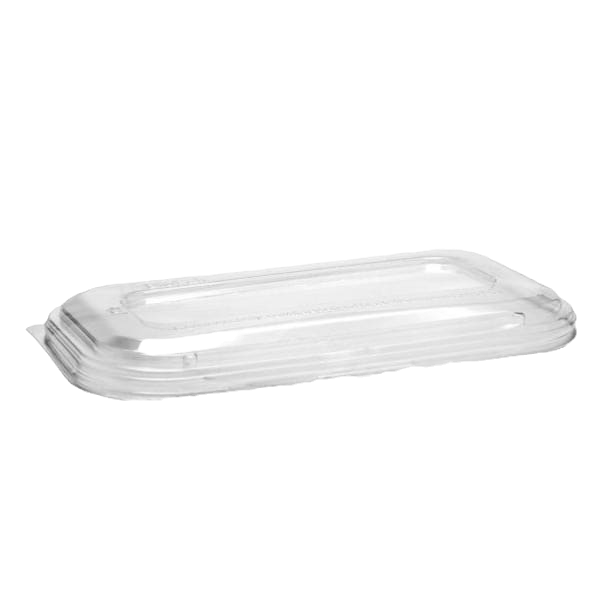 PLA Rectangle Container Lids (Fits 750/1000ml) (500pcs/ctn)