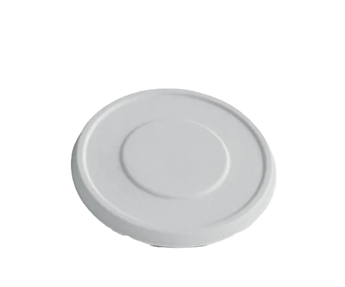 650ml Sugarcane Round Container Lids (800pcs/ctn)