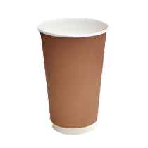 16oz Double Wall Coffee Cups (500pcs/ctn) - Wholesale Compostable Cups | ZenPacks