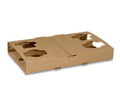Cardboard 4 Cup Holder (100pcs/ctn) - Wholesale Compostable Accessories | ZenPacks