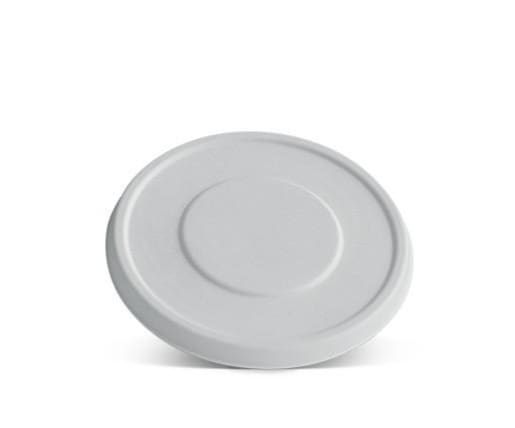 650ml Sugarcane Round Container Lids (800pcs/ctn) - Wholesale Compostable Containers | ZenPacks
