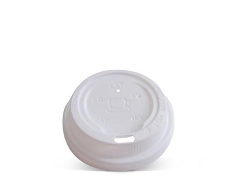 4oz PS Coffee Cup Lids (1000pcs/ctn) - Wholesale Compostable Lids | ZenPacks