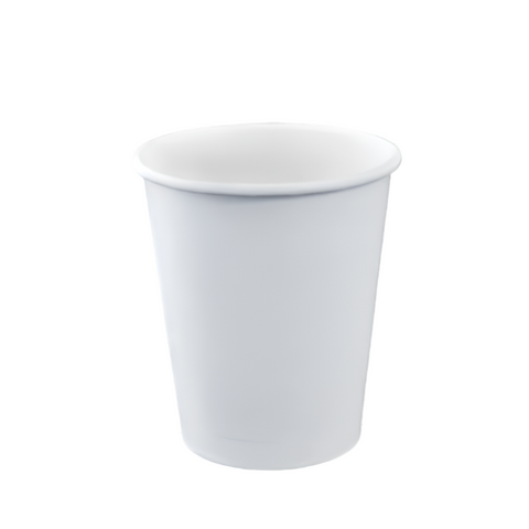 8oz Single Wall Coffee Cups (90mm Lid) (1000pcs/ctn) - Wholesale Compostable Lids | ZenPacks