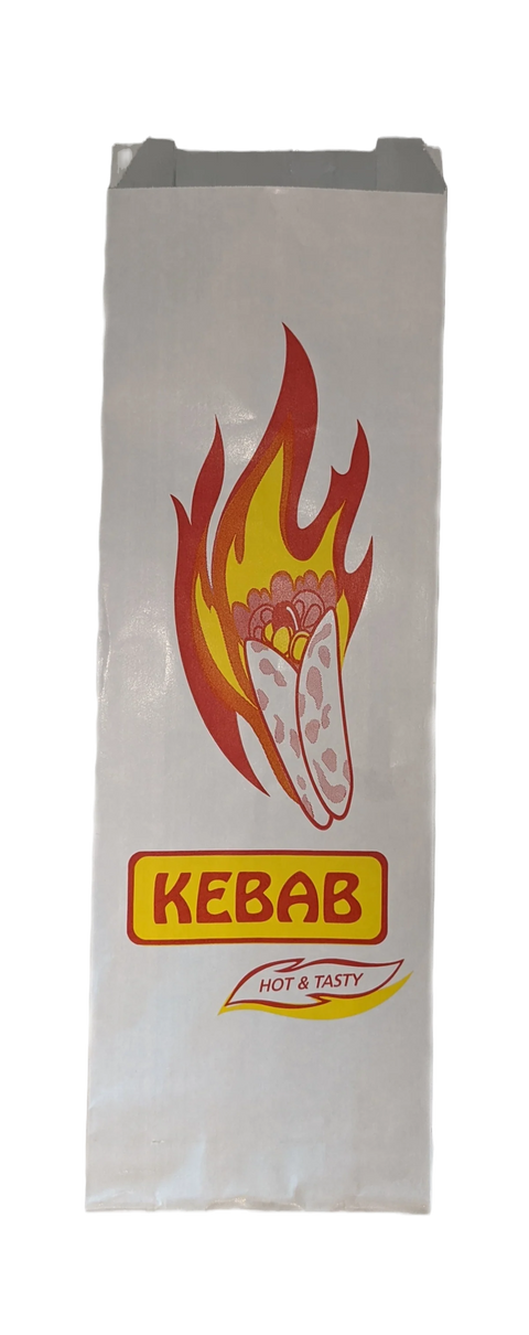 Foil Kebab Bags - Printed (250pcs/ctn)