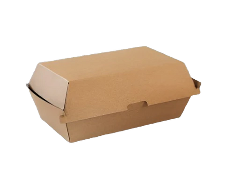 brown kraft corrugated snack box regular