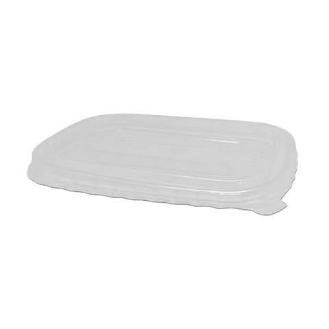PET Rectangular Container Lids (Fits 500-1000ml) (300pcs/ctn)