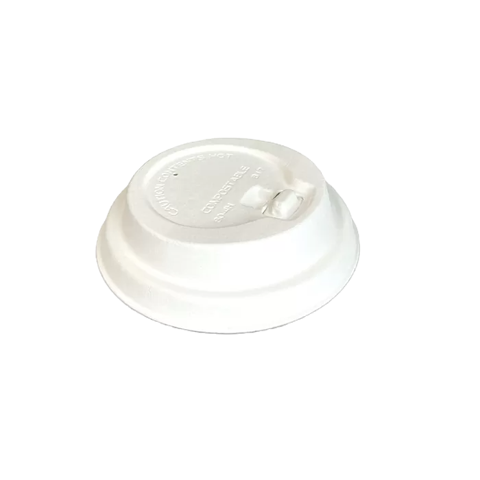 bagasse lock back lid