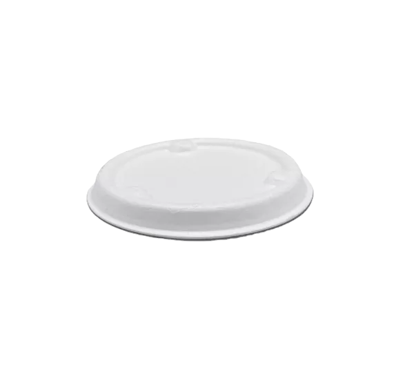 White Sugarcane Lid - Fits 1oz & 2oz Cups (2000pcs/ctn
