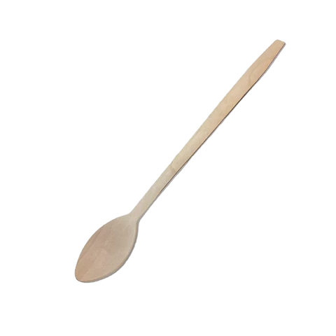 wooden tall tea spoon