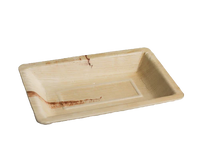 Rectangle Palm Leaf Plates - Large (100pcs/ctn)