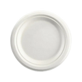 Sugarcane 6” Round Plates (1000pcs/ctn) - Wholesale Compostable Plates | ZenPacks