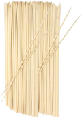 bunch of bamboo skewers
