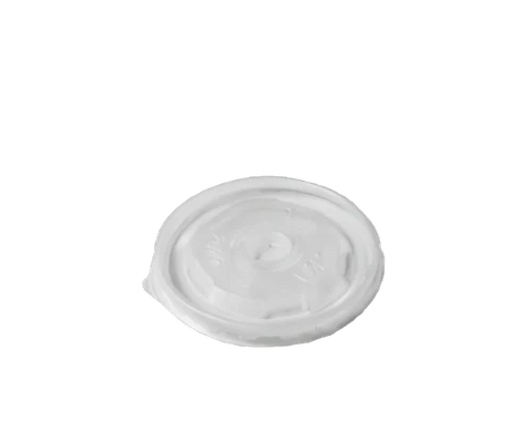 PP Paper Bowl Lid No-Hole - Fits 8oz (1000pcs/ctn) - Wholesale Compostable Bowls | ZenPacks