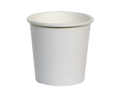 White 4oz Single wall Coffee Cups