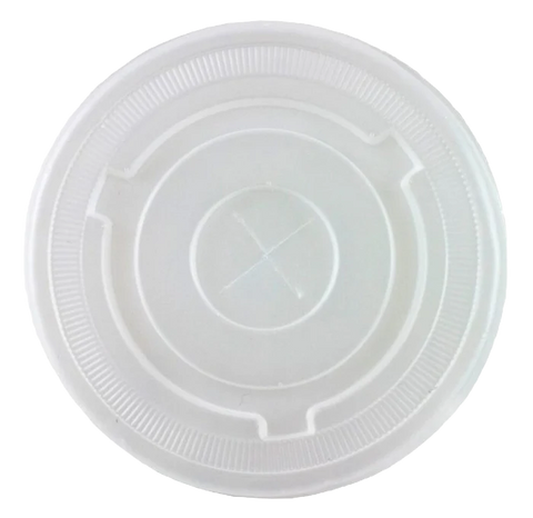 84mm PET Flat Lid (Fits 10/12oz Cups) (1000pcs/ct