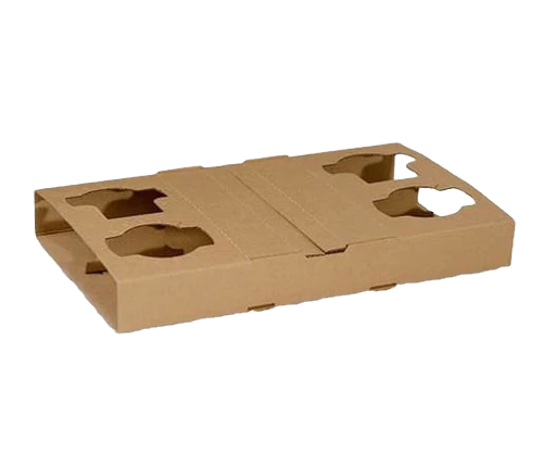 4 Cup Cardboard Holder (100pcs/ctn)