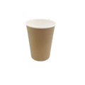 Brown 12oz Single Wall Coffee Cups