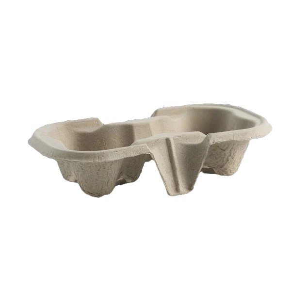 Brown Cardboard 2 Cup Holder