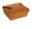 2400ml PLA Coated Lunch Boxes - Extra Large (200pcs/ctn) - Wholesale Compostable Containers | ZenPacks