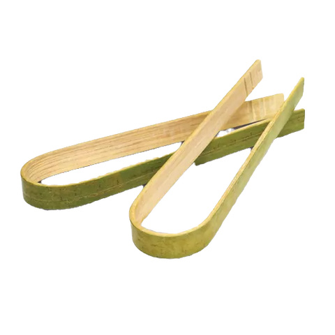 bamboo tongs