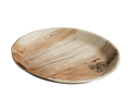 PLA /10" Palm Leaf Round tes (100pc/ctn) 25cm - Wholesale Compostable Plates | ZenPacks