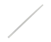 regular paper straw in white