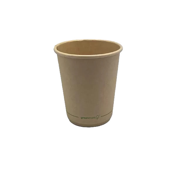 bamboo aqueous coated double wall cup in 8 oz