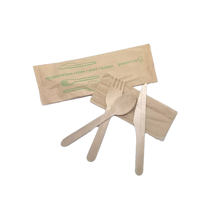 wooden cutlery set