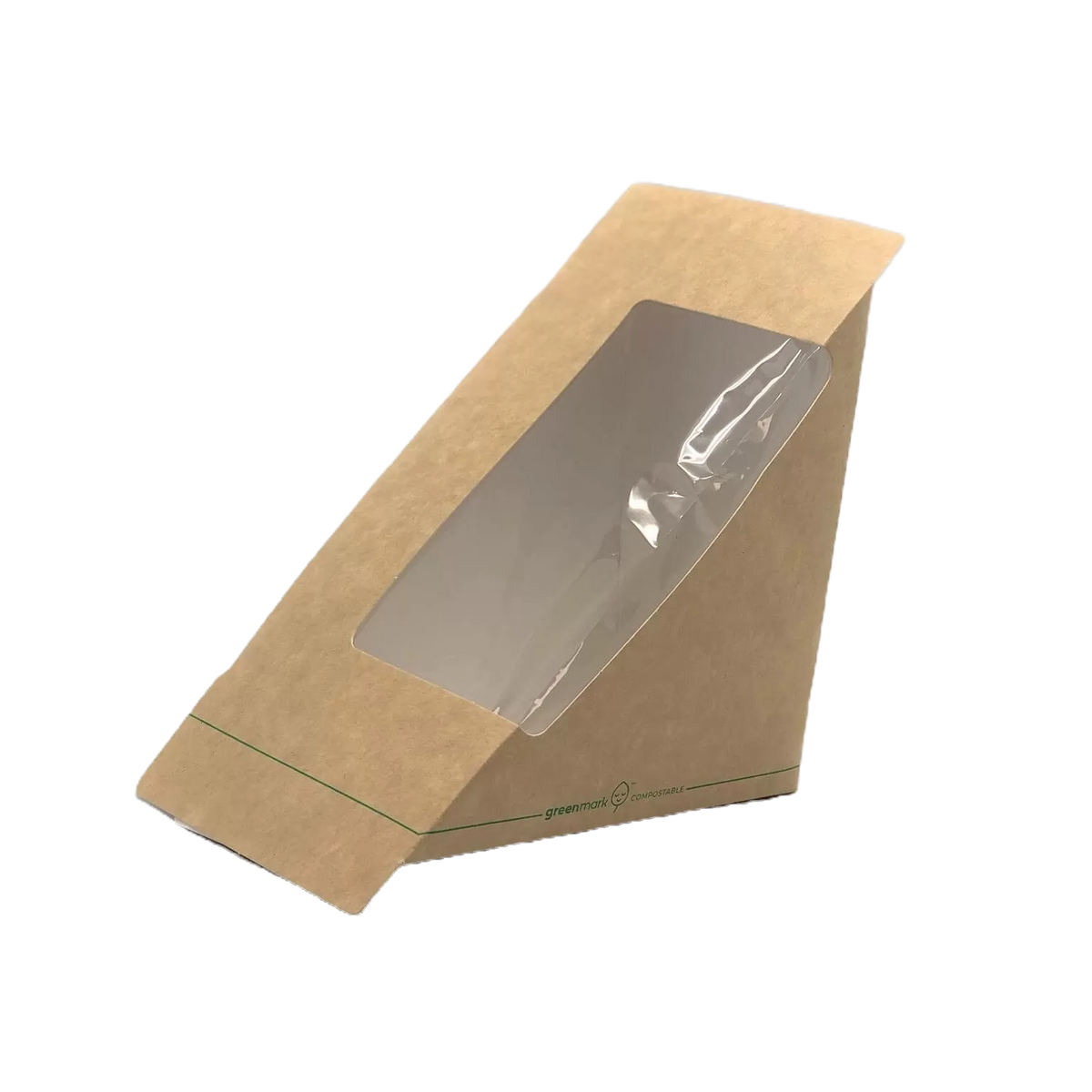 PLA Coated Heat Seal Sandwich Wedge With Window (600pcs/ctn ...