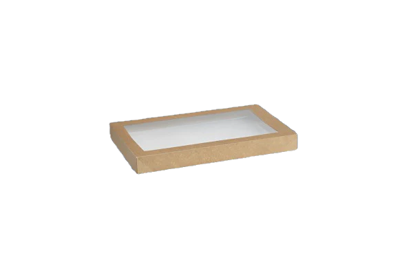Rectangle Catering Tray Lid with window