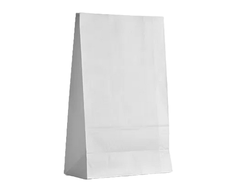 white kraft takeaway bag sos 16