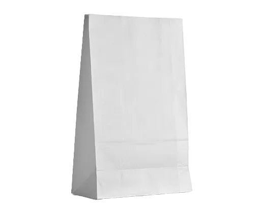 white kraft takeaway bag sos 16