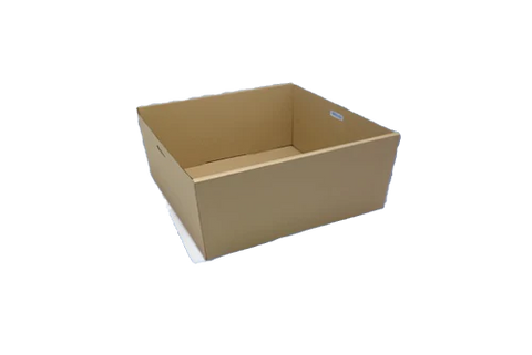Brown Kraft square catering tray small