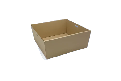 Brown Kraft square catering tray small