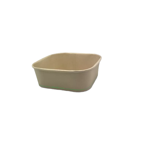 square bamboo container