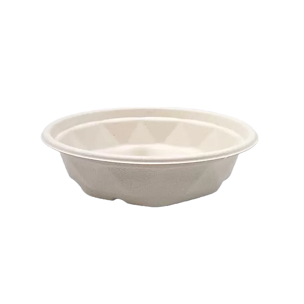Unbleached Sugarcane Takeaway Bowl - 500ml (300pcs/ctn)