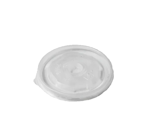 PP paper bowl lid with no hole white