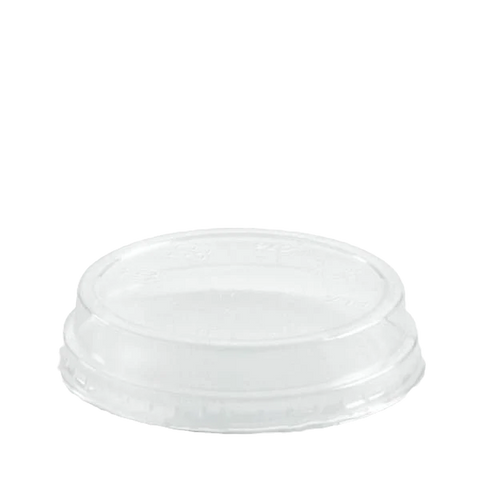 60-250ml Clear Dome Lid - No Hole (76mm) (1000pcs/ctn)
