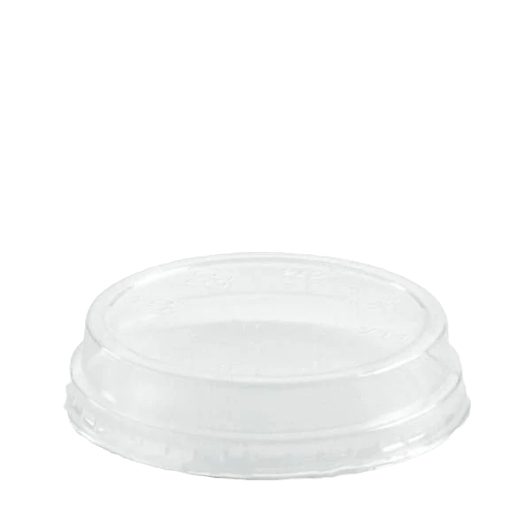 60-250ml Clear Dome Lid - No Hole (76mm) (1000pcs/ctn)