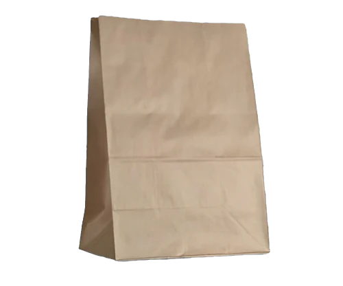 Kraft Takeaway Bags - SOS 16