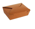 1500ml PLA Coated Lunch Boxes - Large (200pcs/ctn) - Wholesale Compostable Containers | ZenPacks