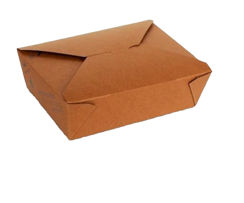 1500ml PLA Coated Lunch Boxes - Large (200pcs/ctn)