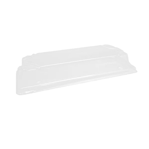 Sushi Tray PET Lid - Large (600pcs/ctn)  Size: 188 x 133 x 35 mm