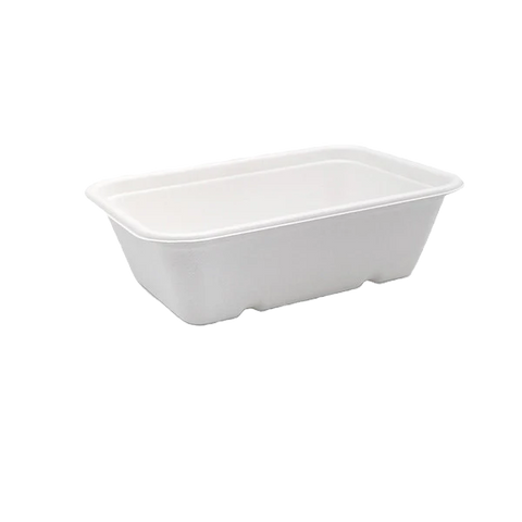 Sugarcane Rectangle Containers - 750ml (500pcs/ctn)