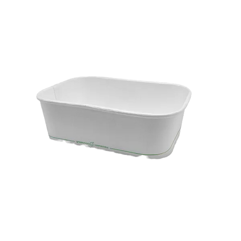 white rectangle container