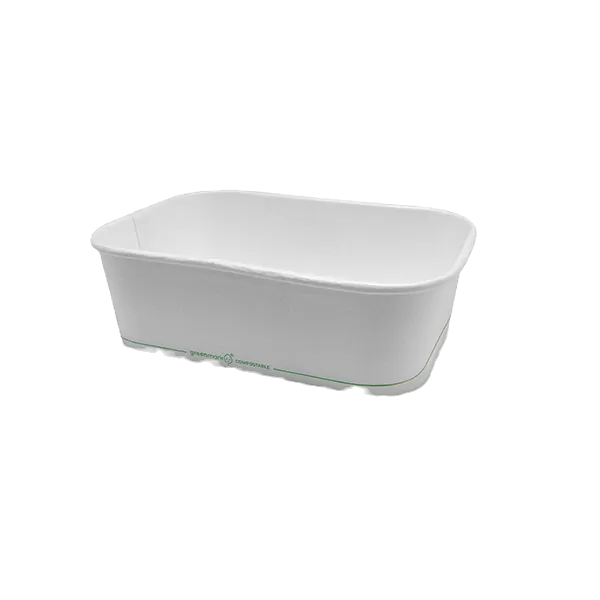 white rectangle container