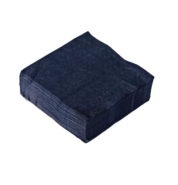 Black 2 ply cocktail napkins