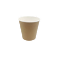 Brown 8oz Single Wall Coffee Cups