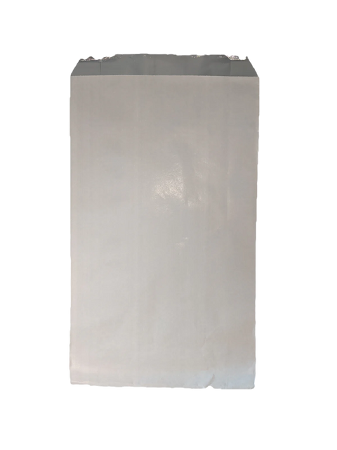 White kraft plain foil bag